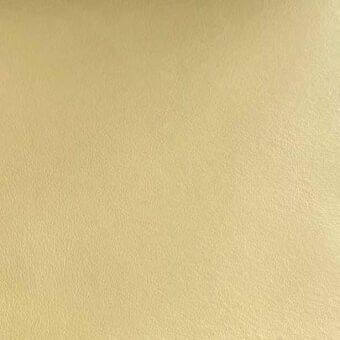 Leather Rugiano rug, pale yellow nu 172 model, textured matte finish, consistent tone, natural grain, simple flat surface, diffused lighting.